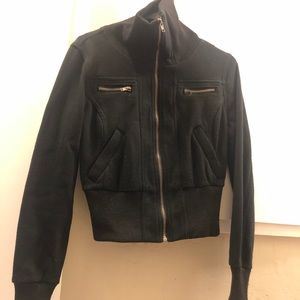 Black Bomber Jacket